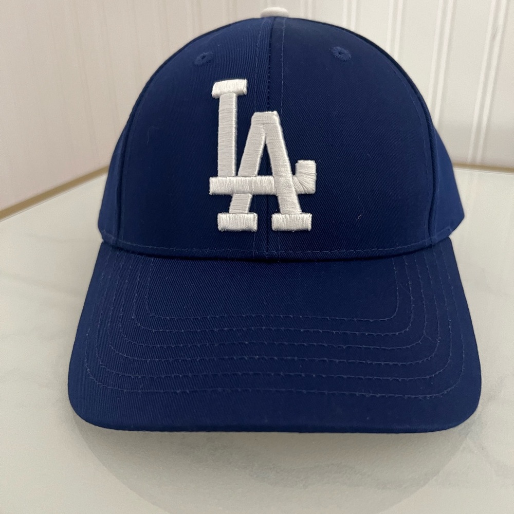 Dodgers Blue Fitted Hat. NWOT